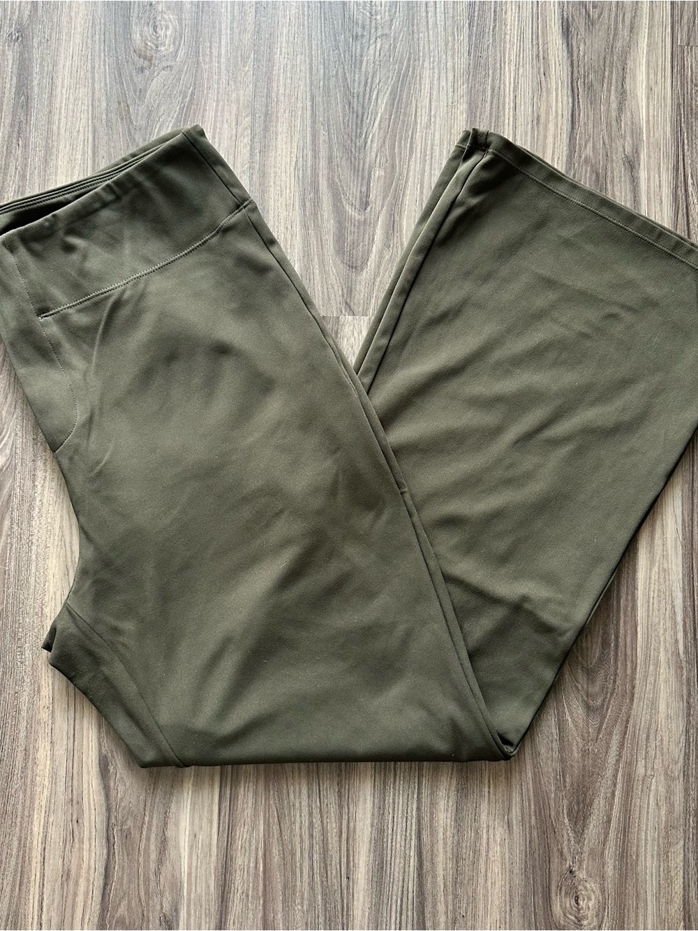Halara Flex™ High Waisted Back Side Pocket Slight Flare Work Pants